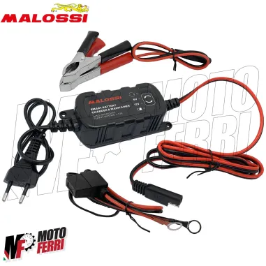 MF3220 Caricabatterie Mantenitore Malossi 6V / 12V Universale per Moto Scooter