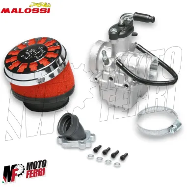 MF3330 Kit Malossi Carburatore VHST 28 Filtro Collettore F12 Aerox SR Nitro Jog