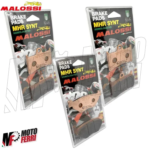 MF3375 Pastiglie Freno Anteriore Posteriore TMax 530 2012/2019 Malossi Synt MHR