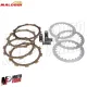 MF3525 Dischi Frizione Malossi Motore Minarelli AM6 AM345 con Molle Rinforzate