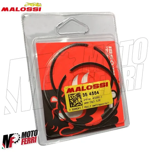 MF3567 Segmenti Pistone 65 x 1,2 Malossi per Cilindro 315102 Vespa T5 125