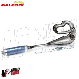 MF3652 Marmitta Scarico Silenziatore Blu Malossi Too Bad per Piaggio Ciao / PX 2