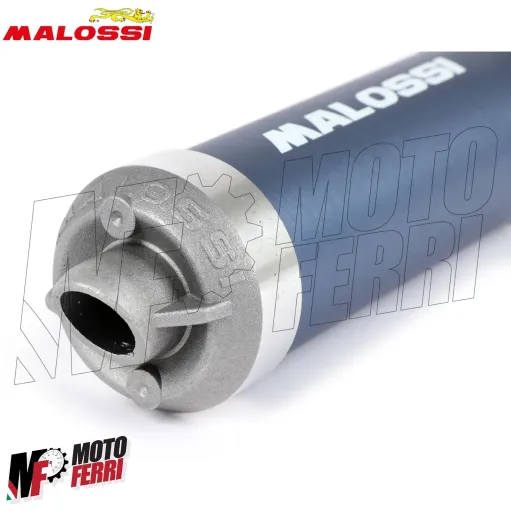 MF3652 Marmitta Scarico Silenziatore Blu Malossi Too Bad per Piaggio Ciao / PX