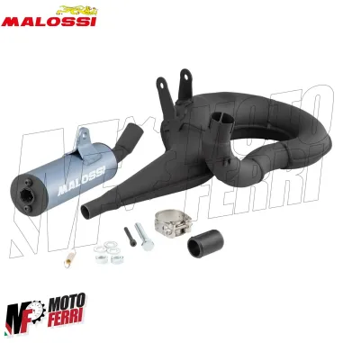 MF3660 Marmitta Malossi Power Exhaust Black Vespa PX PE 125 150 Arcobaleno