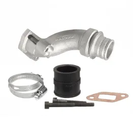 MF3671 Collettore 2 Fori Malossi PHBL 24 25 Attacco Elastico Vespa PK 50 125