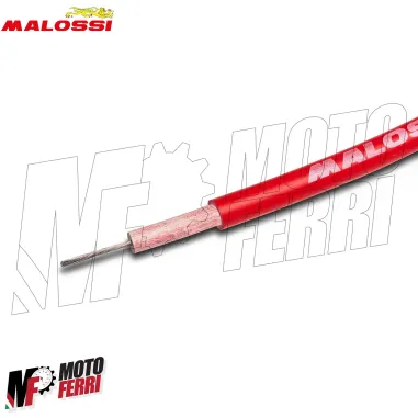MF3676 Pipetta Cavo Candela Silicone Rosso Malossi Booster F12 F15 Aerox SR 50