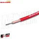 MF3676 Pipetta Cavo Candela Silicone Rosso Malossi Vespa 50 Special 125 ET3 PK