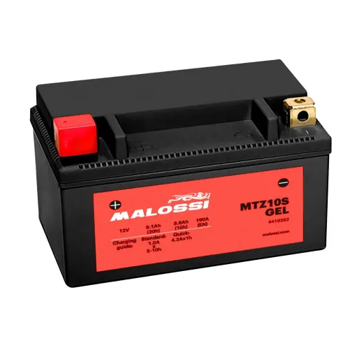 MF3689 Batteria Gel Malossi YTZ10S-BS Yamaha MT09 / Tracer 900 da 2014 a 2024