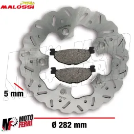 MF3863 Disco Freno Posteriore Malossi Whoop + Pastiglie TMax 530 560 2012 / 2026 2