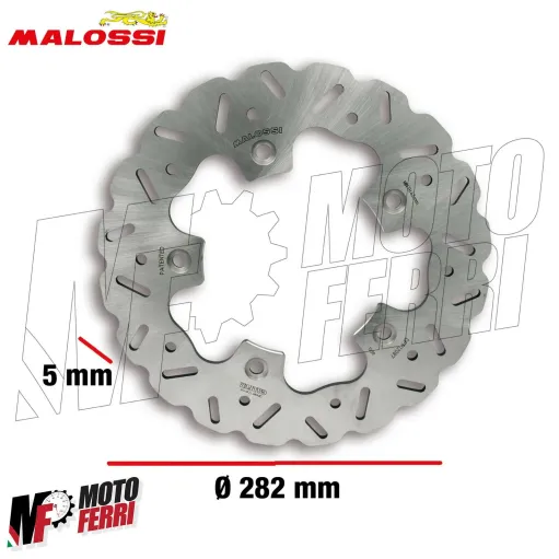 MF3863 Disco Freno Posteriore Malossi Whoop Yamaha TMax 530 560 dal 2012 al 2026