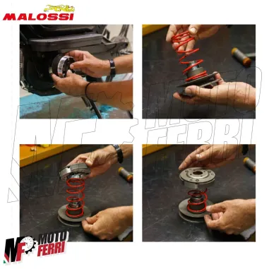 MF4340 Over Range Trasmissione Variatore Malossi Piaggio Si Boss + Cinghia