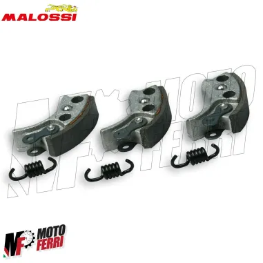 TRIS MASSETTE FRIZIONE SENZA VARIATORE MALOSSI PIAGGIO CIAO BRAVO SI BRAVO BOXER