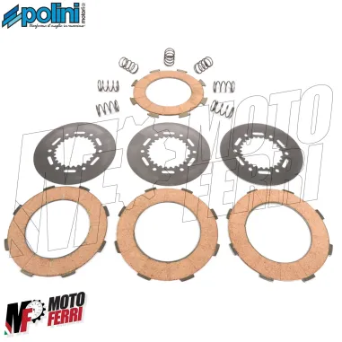 Serie Dischi Frizione Polini Vespa 125 150 Sprint Super GL GT GTR 180 200 Rally