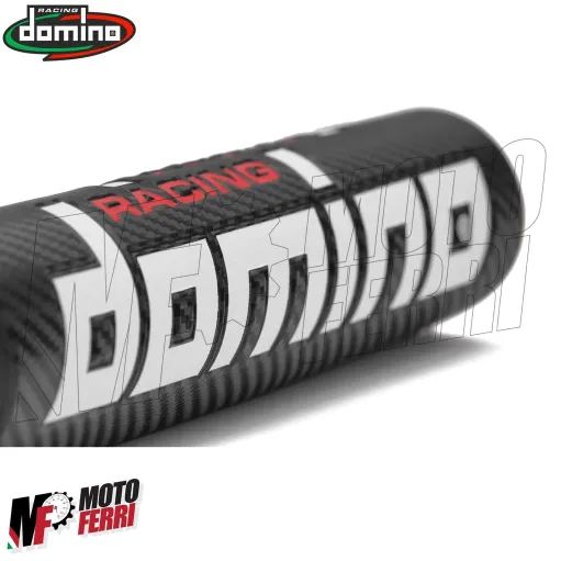 MF4446 Paracolpi Manubrio Carbon Look Domino Universale Scooter Moto Naked 24 cm