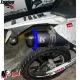 MF4681 Protezione Scarico Marmitta Terminale Blu Universale Moto Cross Enduro