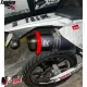 MF4681 Protezione Scarico Marmitta Terminale Rosso Universale Moto Cross Enduro