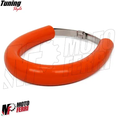 MF4681 Protezione Scarico Marmitta Terminale Arancione per Moto Cross Enduro