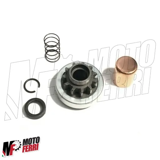 MF0116 PIGNONE MOTORINO AVVIAMENTO PIAGGIO APE 50 RST MIX FL FL2 KIT REVISIONE