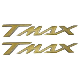 MF4689 Kit 2 Adesivi Oro Resina 3D Carena Posteriore Yamaha TMax 500 530 560