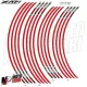 MF4690 - Kit Strisce Adesive Rosso per Cerchi Honda X-ADV 750 dal 2017 al 2024