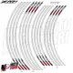 MF4691 - Kit Strisce Adesive Bianco per Cerchi Honda X-ADV 750 dal 2017 al 2024