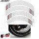 MF4691 - Kit Strisce Adesive Bianco per Cerchi Honda X-ADV 750 dal 2017 al 2024