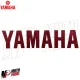 MF4696 Scritta Adesivo Yamaha Rosso Universale Moto Scooter Cross ATV 8X2cm