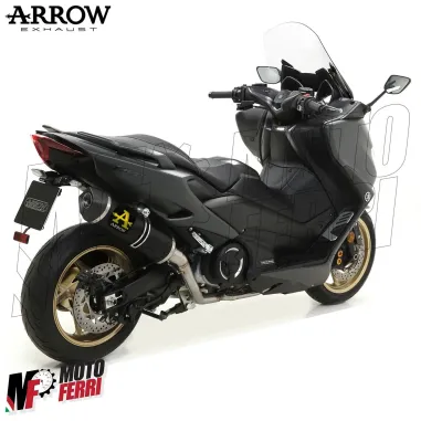 MF2006 Marmitta Scarico + Collettori Arrow Race-Tech Dark Yamaha TMax 530 560