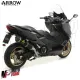 MF2006 Marmitta Scarico + Collettori Arrow Race-Tech Dark Yamaha TMax 530 560