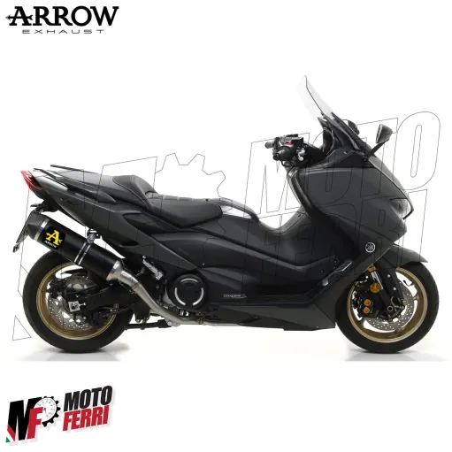 MF2006 Marmitta Scarico + Collettori Arrow Race-Tech Dark Yamaha TMax 530 560