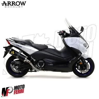 MF2006 Marmitta Scarico + Collettori Arrow Race-Tech Dark Yamaha TMax 530 560