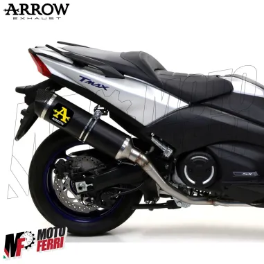 MF2006 Marmitta Scarico + Collettori Arrow Race-Tech Dark Yamaha TMax 530 560