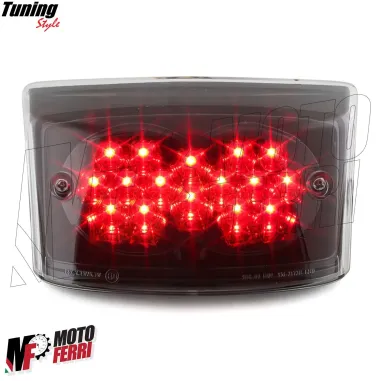 MF2268 Faro Stop Fanale Posteriore Lexus Black Booster BWS dal 2004 al 2016