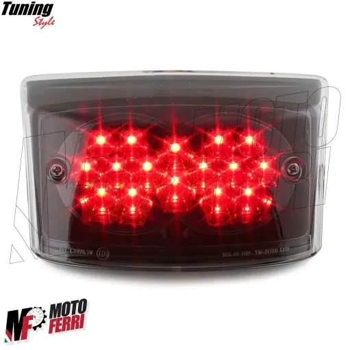 MF2268 Faro Stop Fanale Posteriore Lexus Black Booster BWS dal 2004 al 2016