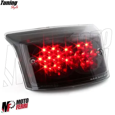 MF2268 Faro Stop Fanale Posteriore Lexus Black Booster BWS dal 2004 al 2016