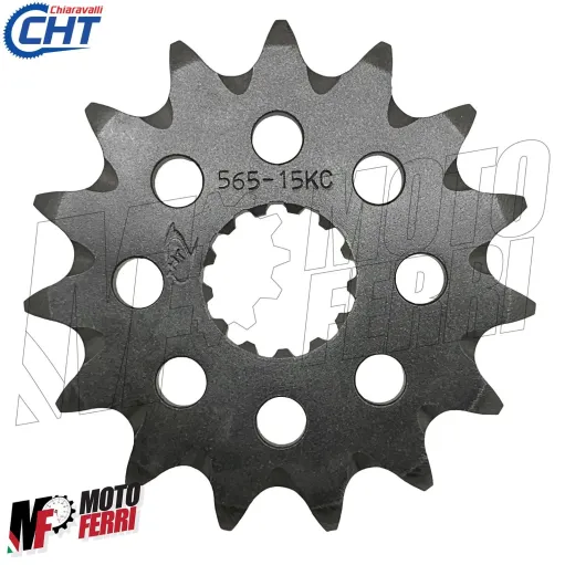 MF4711 Pignone CHT 15 Denti Passo 520 per Kawasaki ER-6N ER-6F da 2006 a 2016