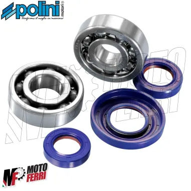 MF0951 - Kit Cuscinetti C4 Paraoli Albero Motore Polini Vespa 125 ET3 Primavera