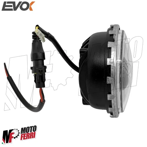 MF4714 Fanale Faro Anteriore Led per Vespa 50 R L N by Evok 6/12V 7000 Lumen