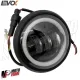 MF4715 Fanale Faro Anteriore Led per Vespa 125 ET3 Primavera 6/12V 7000 Lumen