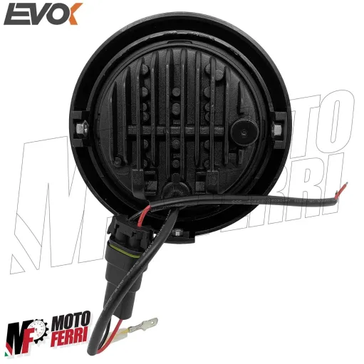 MF4716 Fanale Faro Anteriore Led Evok Vespa 50 125 HP FL FL2 6/12V 7000 Lumen