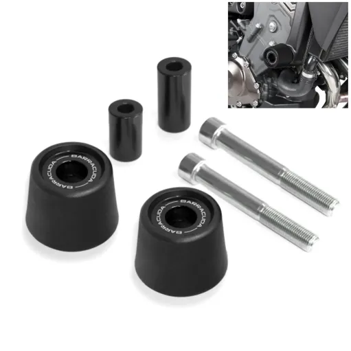 MF4504 - Tamponi Protezione Telaio Barracuda per Yamaha MT-09 dal 2017 al 2020