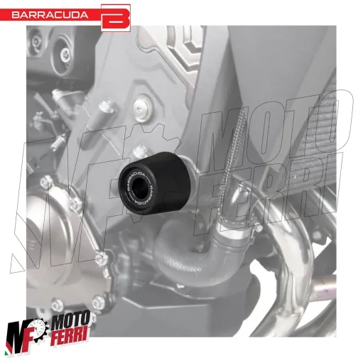 MF4504 - Tamponi Protezione Telaio Barracuda per Yamaha MT-09 dal 2017 al 2020