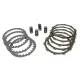 MF4723 Dischi Frizione + Molle Rinforzate Evok per Motori Minarelli AM6 AM345