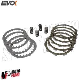 MF4723 Dischi Frizione + Molle Rinforzate Evok per Motori Minarelli AM6 AM345 2