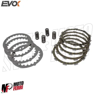 MF4723 Dischi Frizione + Molle Rinforzate Evok per Motori Minarelli AM6 AM345