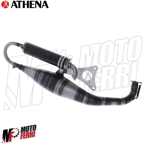 MF4728 Marmitta Athena Racing per Minarelli Orizzontale Nitro Aerox F12 F15 SR