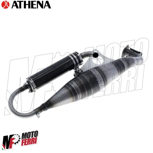 MF4728 Marmitta Athena Racing per Minarelli Orizzontale Nitro Aerox F12 F15 SR