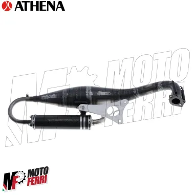 MF4728 Marmitta Athena Racing per Minarelli Orizzontale Nitro Aerox F12 F15 SR