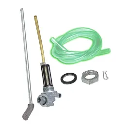 Rubinetto Benzina con Asta + 50 cm Tubo Vespa 50 Special R L N 125 ET3 Primavera