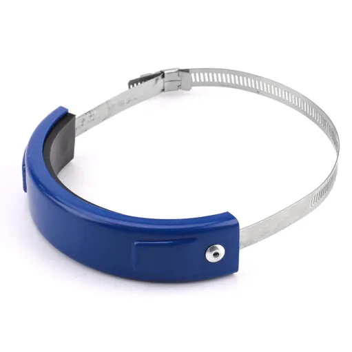 MF4740 - Protezione Scarico Marmitta Terminale Blu Universale Moto Cross Enduro